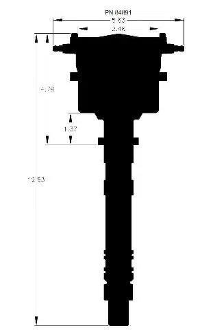 Chevy Flat Top Pro-Billet Distributor - 84891